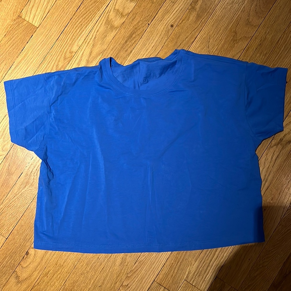 Lulu cropped cotton tee